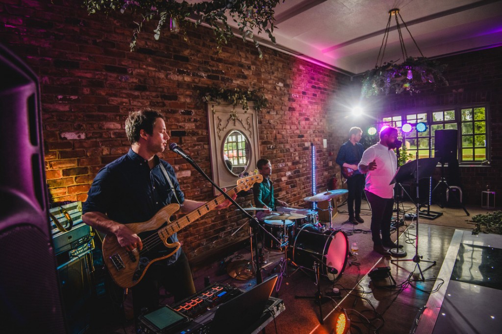 Wedding Band at Larkspur Lodge, Knutsford
