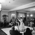 Ben and Helen’s first dance at Wood Hall Wetherby with Groove Manuva 5-piece wedding band performing live